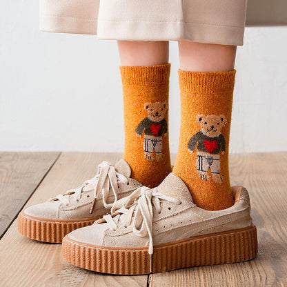 Winter Bear Socks