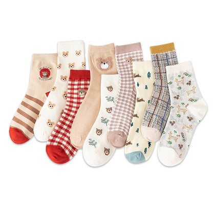 Fluffy Bear Socks