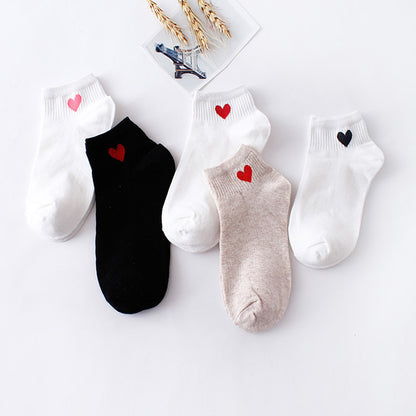 Heart Socks (5 pairs)